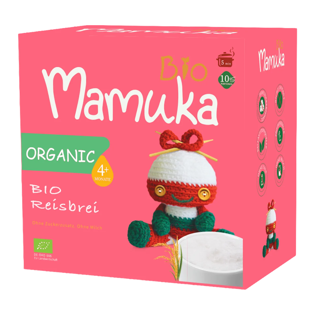 Bio-Reisbrei für Babys