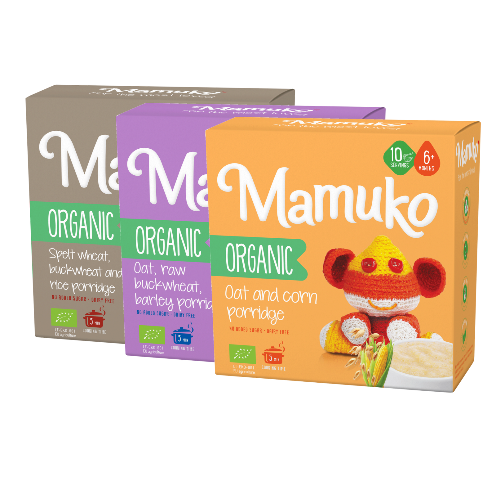 Bio Mamuka Probier-Set ab 6 Monaten